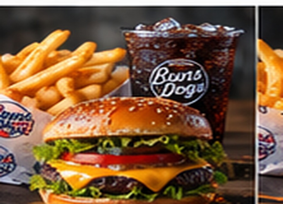 Classic Combo with cheeseburger fries and fountain drink