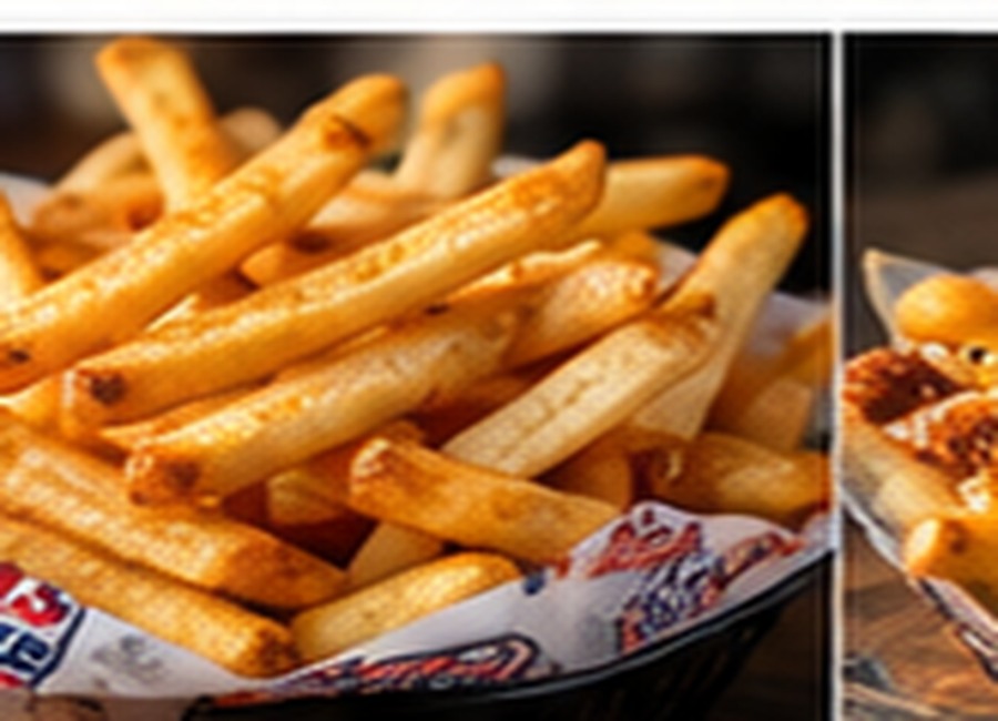 Classic golden fries seasoned with sea salt